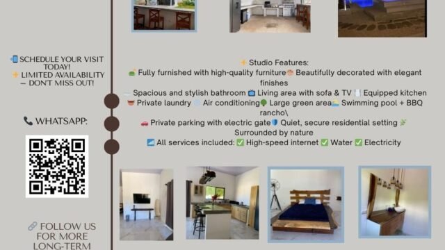 🏝 Luxury Studio in Playa del Coco – All Inclusive! 📍 Just 25 meters from MaxiPalí – Prime location!